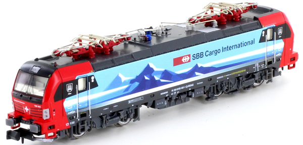 Kato HobbyTrain Lemke H2984S - Swiss Electric Locomotive BR193 Vectron SBB Cargo Duisburg (Sound)